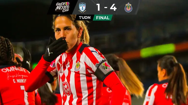 Liga MX Femenil Pachuca 1-4 Chivas: Jugadas, goles y resumen | TUDN