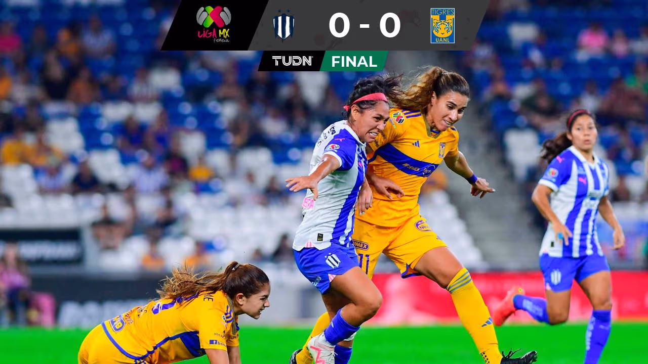 Liga MX Femenil: Rayadas y Tigres empatan en la ida de Semifinales del ...