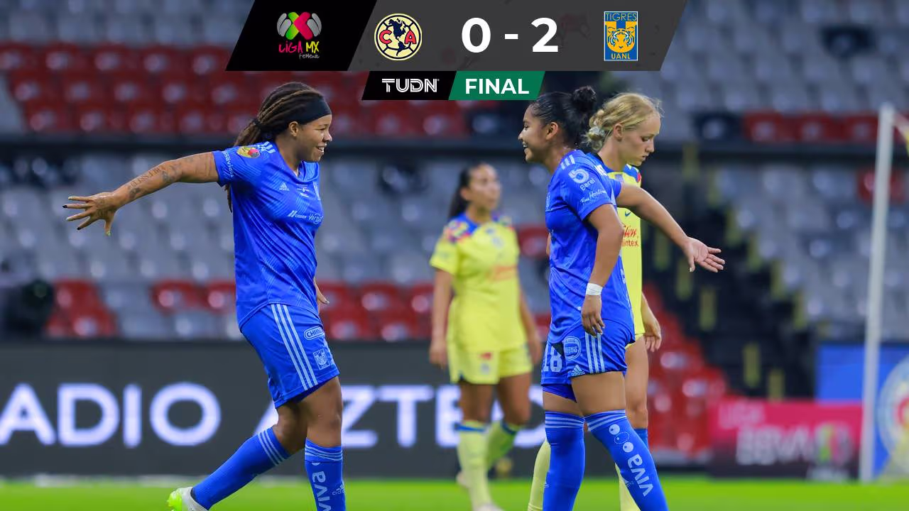 Liga MX Femenil: Tigres gana a América en la Final de ida del Campeón ...