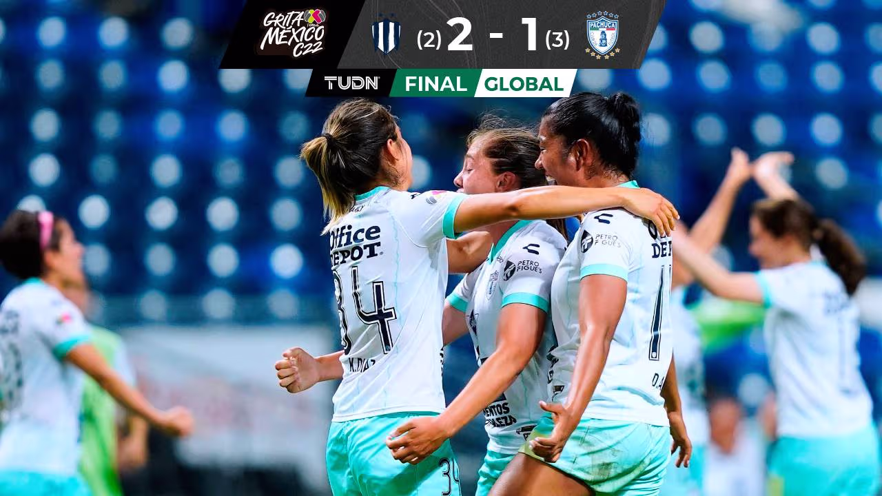 Monterrey 2-1 Pachuca en las semifinales de la Liga MX Femenil: Goles y ...