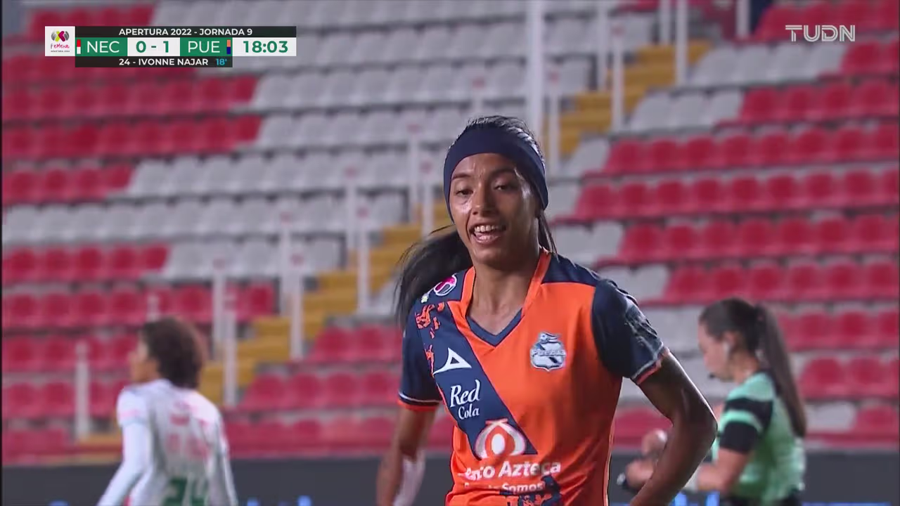 Necaxa Vs Puebla GOL YT | TUDN Liga MX Femenil | TUDN