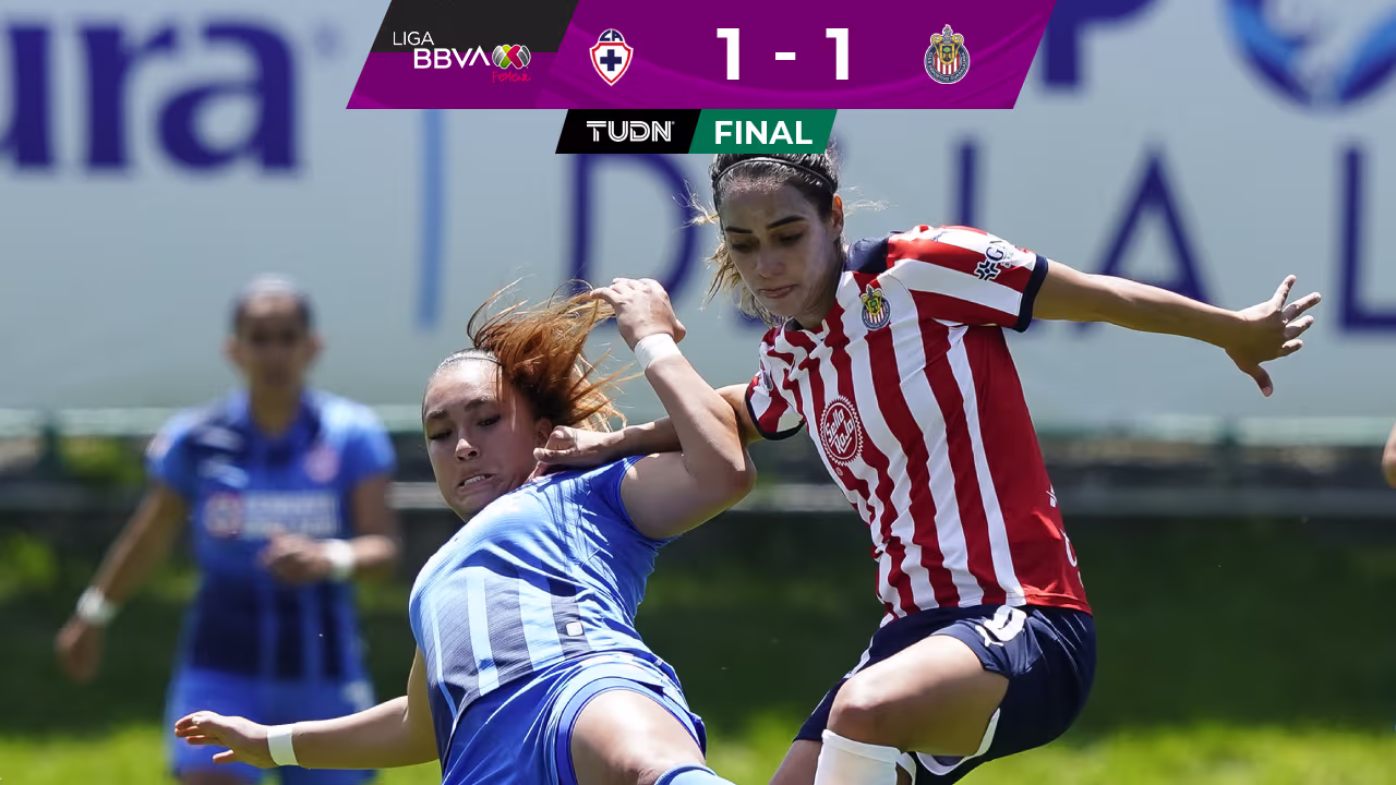 Resumen | Cruz Azul deja escapar el triunfo y empata 1-1 con Chivas ...