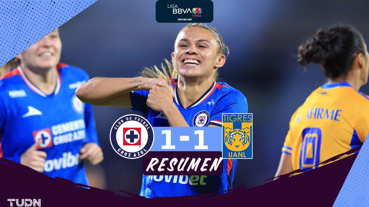 Resumen | Cruz Azul viene de atrás y le empata a Tigres en Liga MX ...