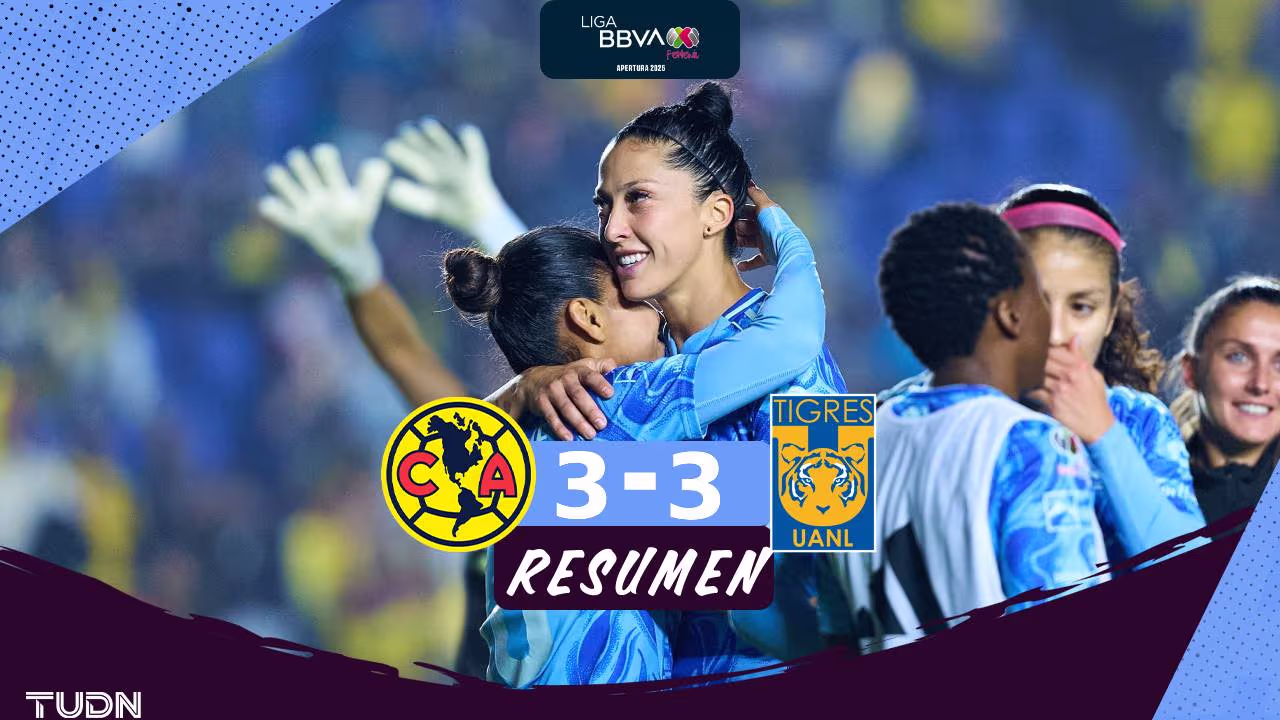 Resumen | ¡Partidazo en la Final de Ida! América y Tigres empatan ...