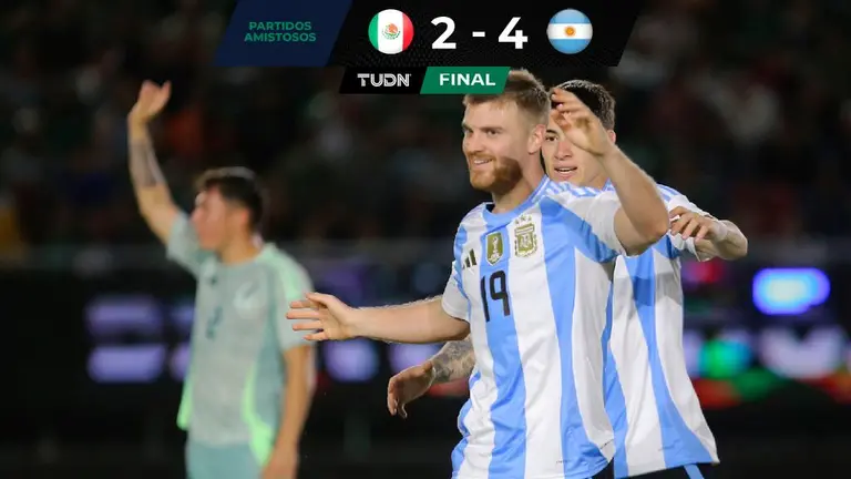 La squadra messicana Under 23 perde contro l'Argentina in un'amichevole diretta a Parigi 2024 |  Amichevoli internazionali TUDN