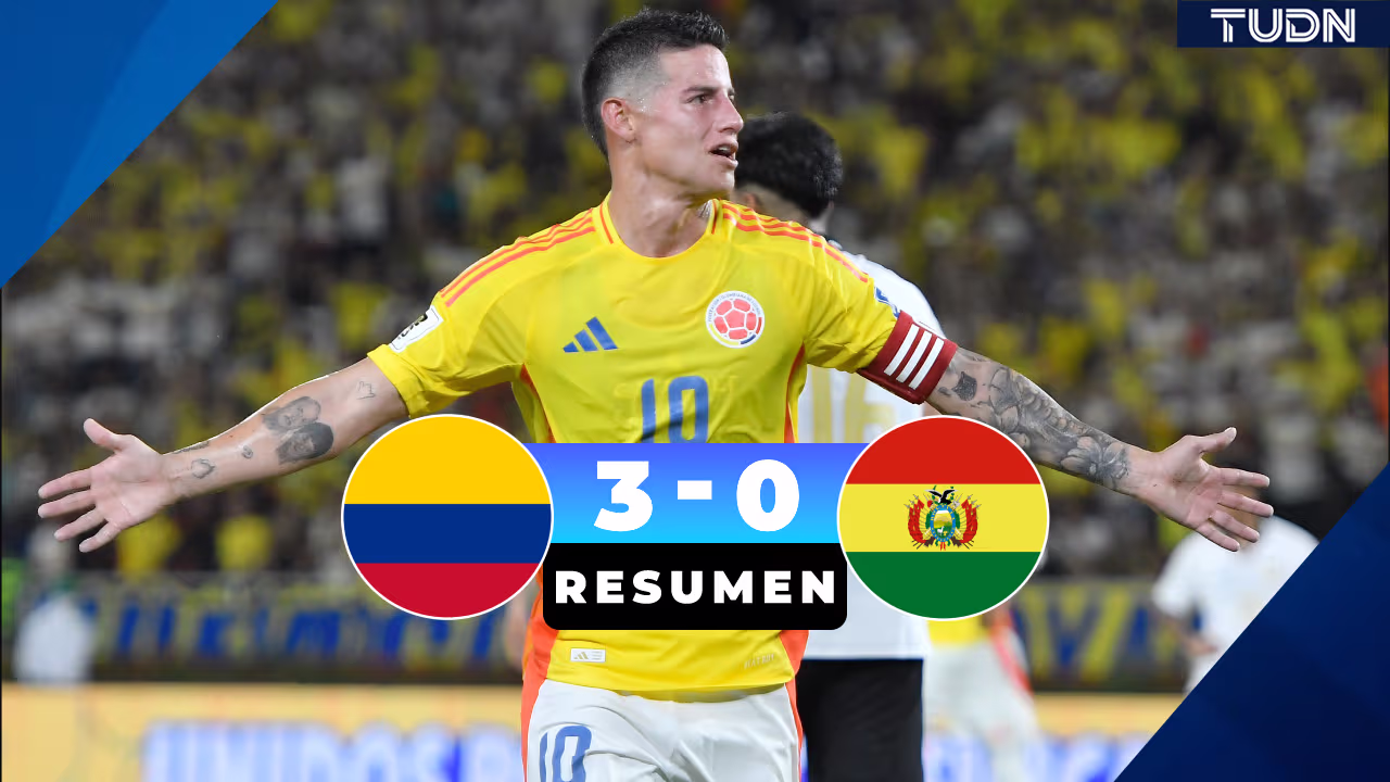 Colombia derrota a Bolivia y se clasifica al Mundial de 2026 de la mano ...