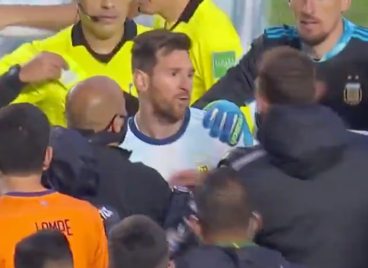 El hombre que encaró a Messi es argentino y admirador del crack | TUDN ...