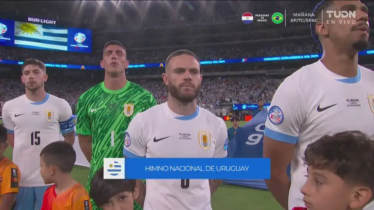 Grandioso Se Escuchan Los Himnos De Uruguay Y Bolivia Tudn Copa