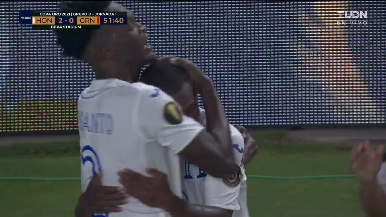 ¡GOL! anota para Honduras. Edwin Solano | TUDN Copa Oro | TUDN