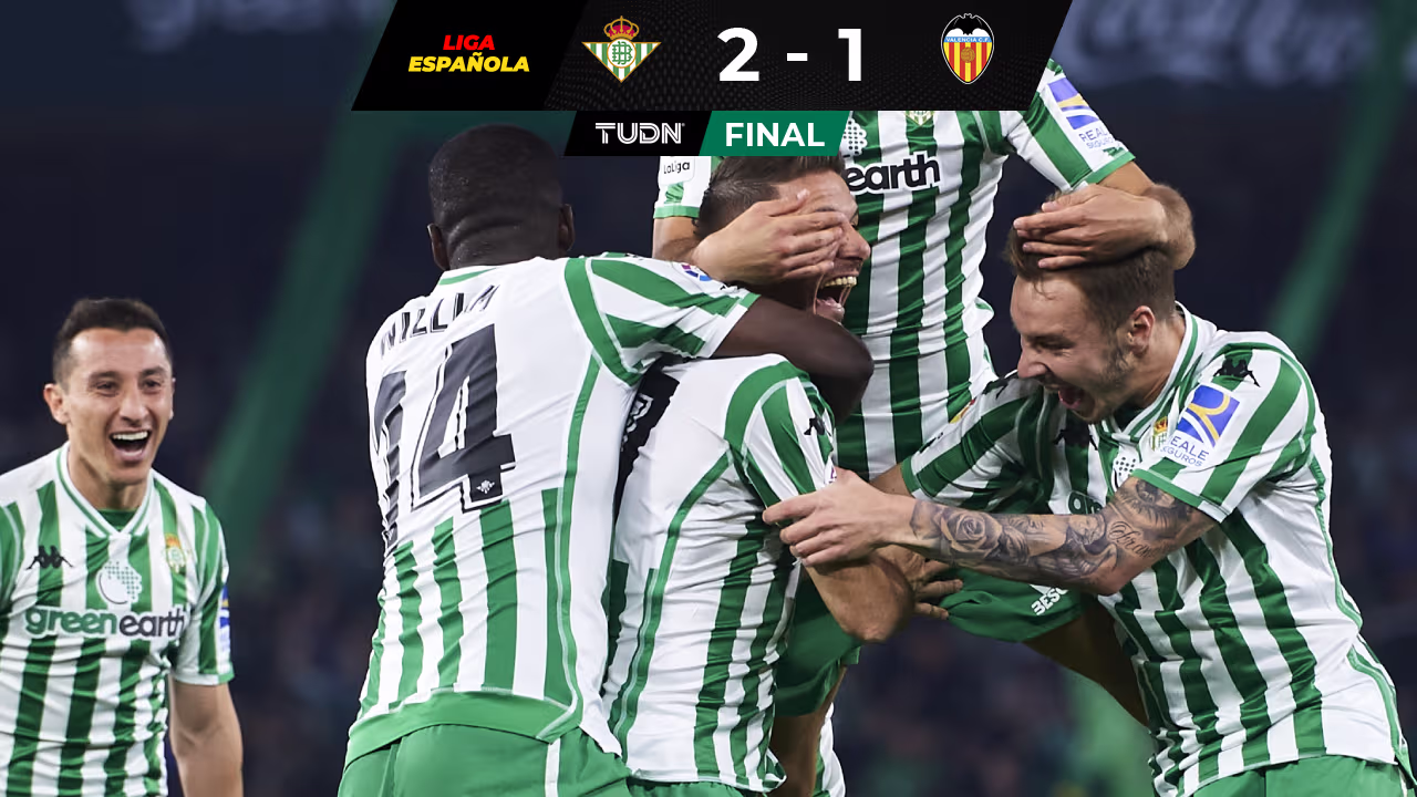 ¡De último momento! El Betis remonta y obtiene tres puntos de oro ...