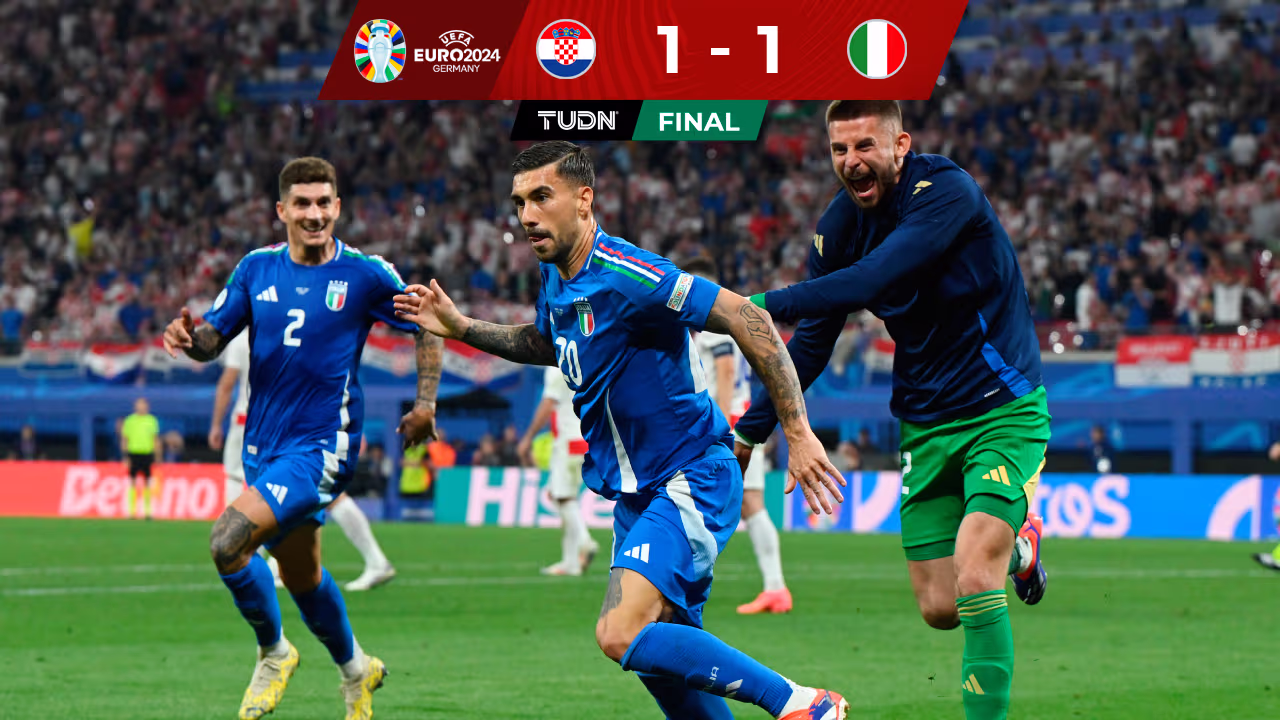 Italia clasifica a Octavos de Final de la Eurocopa 2024 al empatar 1-1 ...