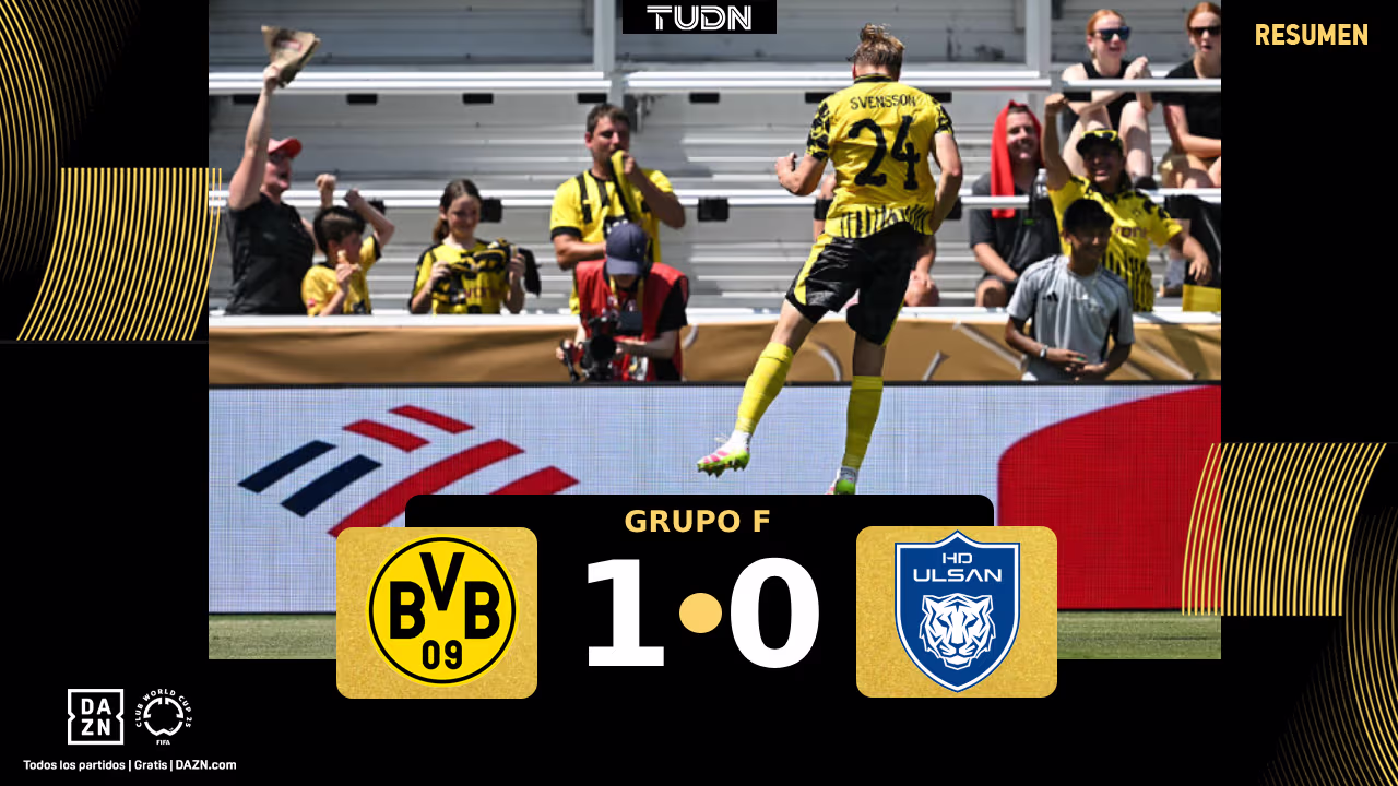 Resumen, resultado y goles: Borussia Dortmund vence al Ulsan Hyundai en ...