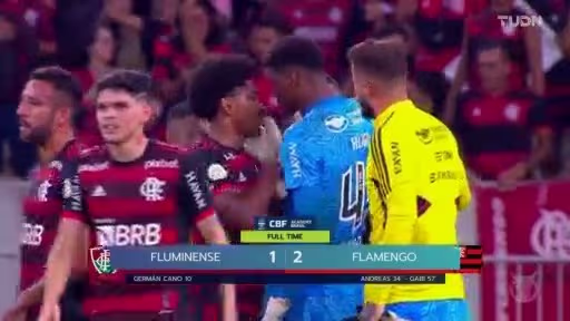 Flamengo remonta y gana el clásico carioca 1-2 a Fluminense | TUDN ...