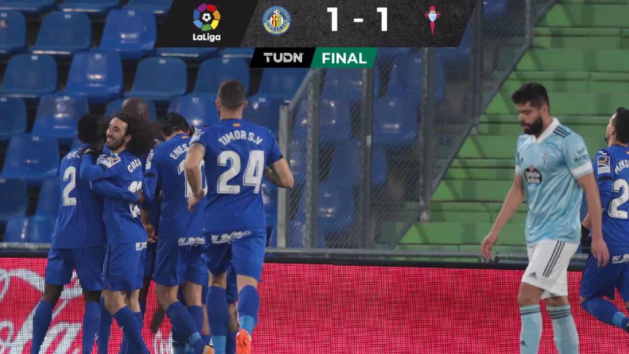 Getafe 1-1 Celta: resultado, goles y resumen | TUDN La Liga | TUDN