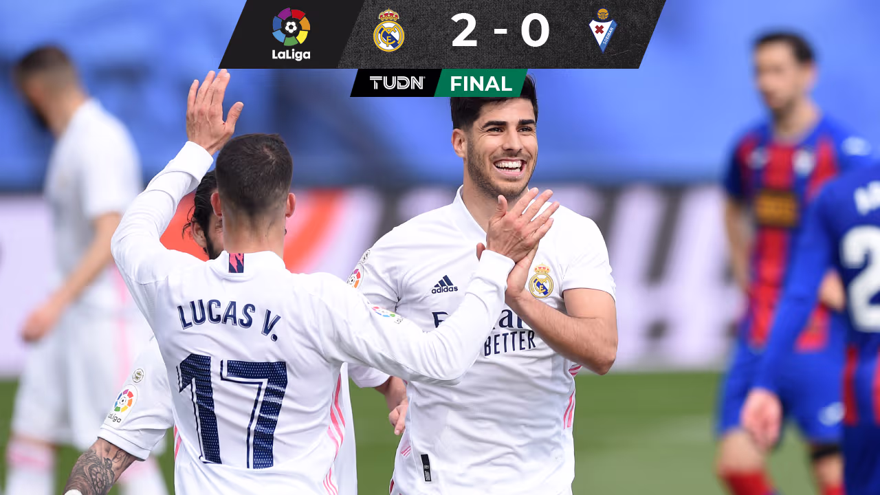 Real Madrid 2-0 Eibar en LaLiga: marcador, videos y goles | TUDN La ...
