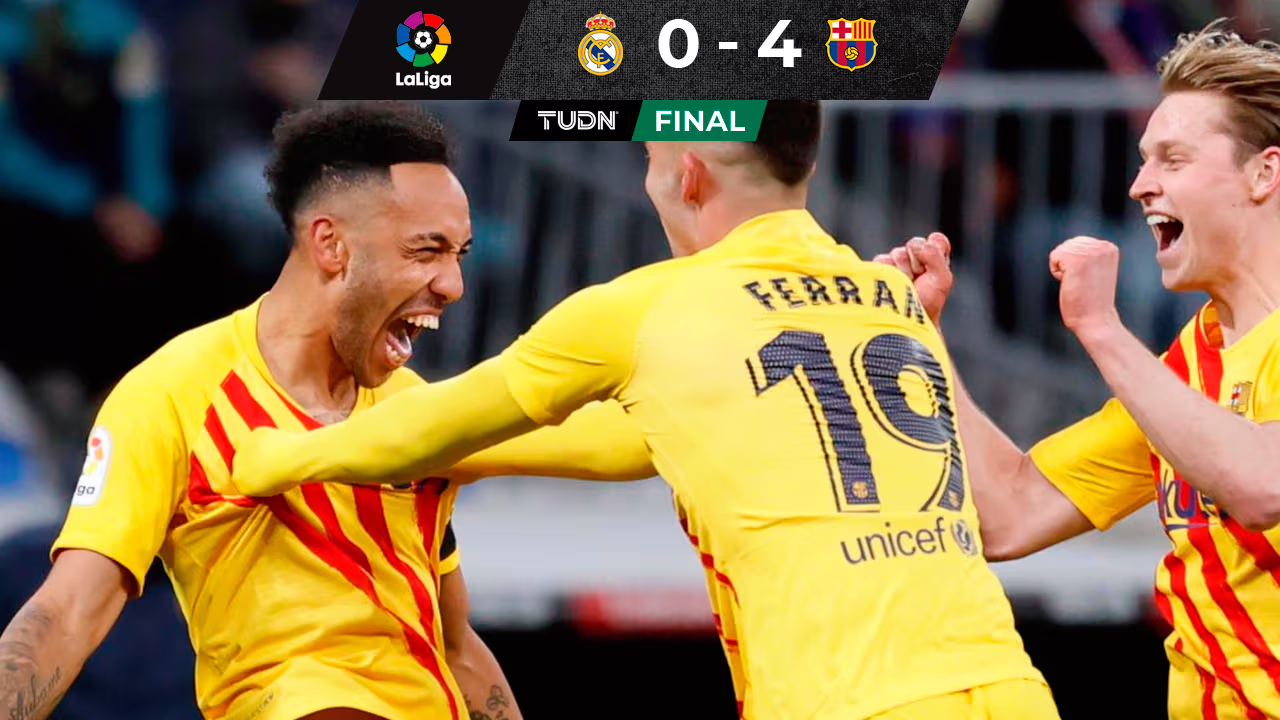 Barcelona le dio un paseo al Real Madrid y sigue tercero en LaLiga ...