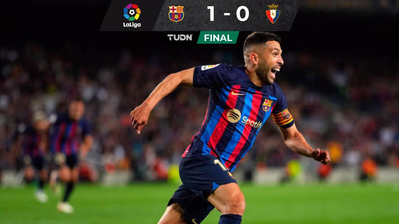 El Barcelona venció con lo justo a un Osasuna con muchos cambios y ...