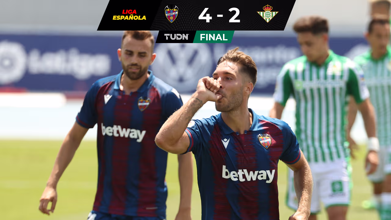 Betis es derrotado por el Levante y prácticamente dice adiós a Europa ...
