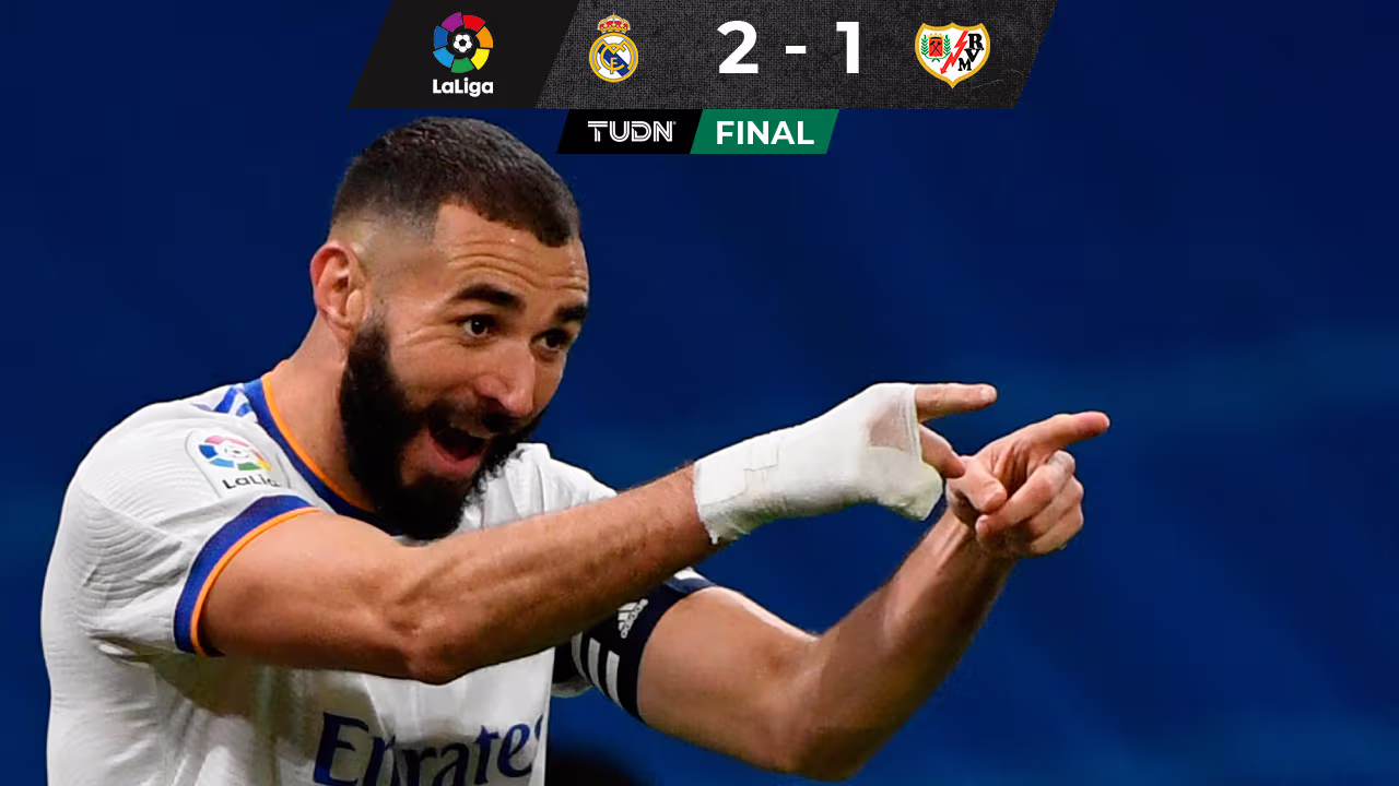 Con gol de Benzema, Real Madrid vence a un Rayo con un Tigre respondón ...