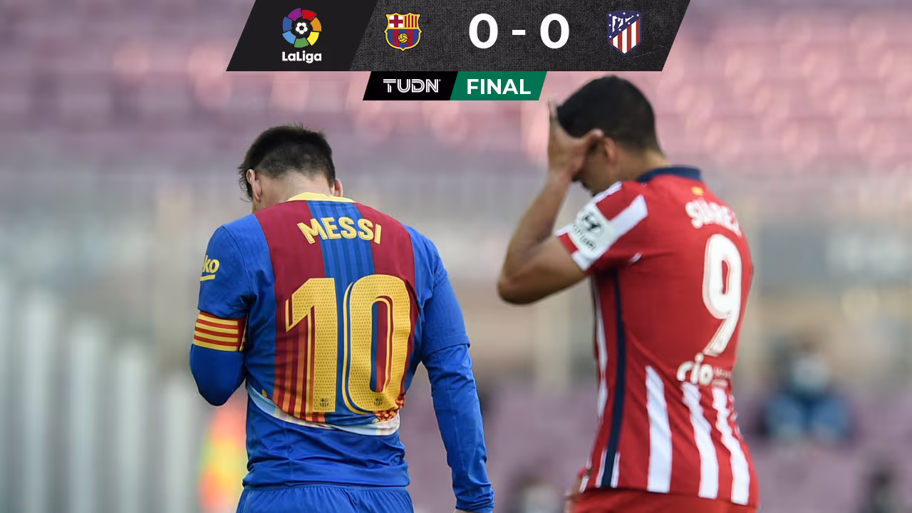 Barcelona y el Atlético de Madrid empatan y el más feliz es el Real ...