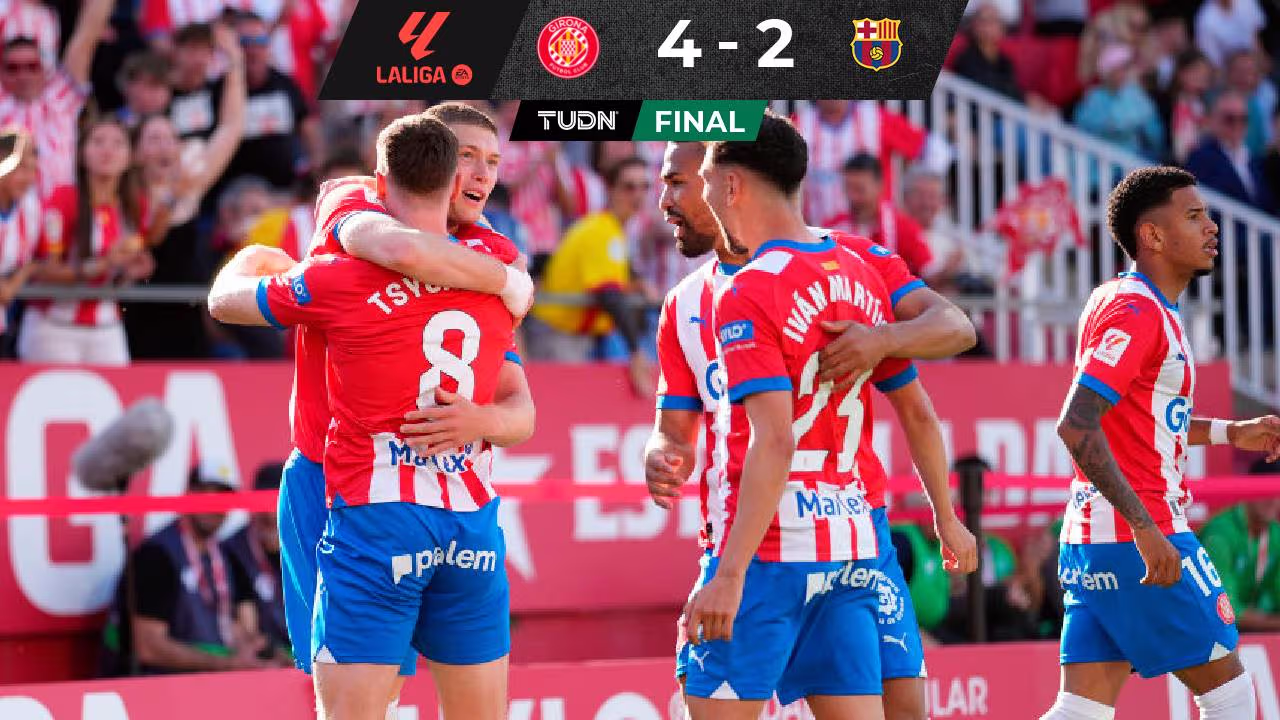 El Girona golea al Barcelona y deja al Real Madrid es campeón de LaLiga ...