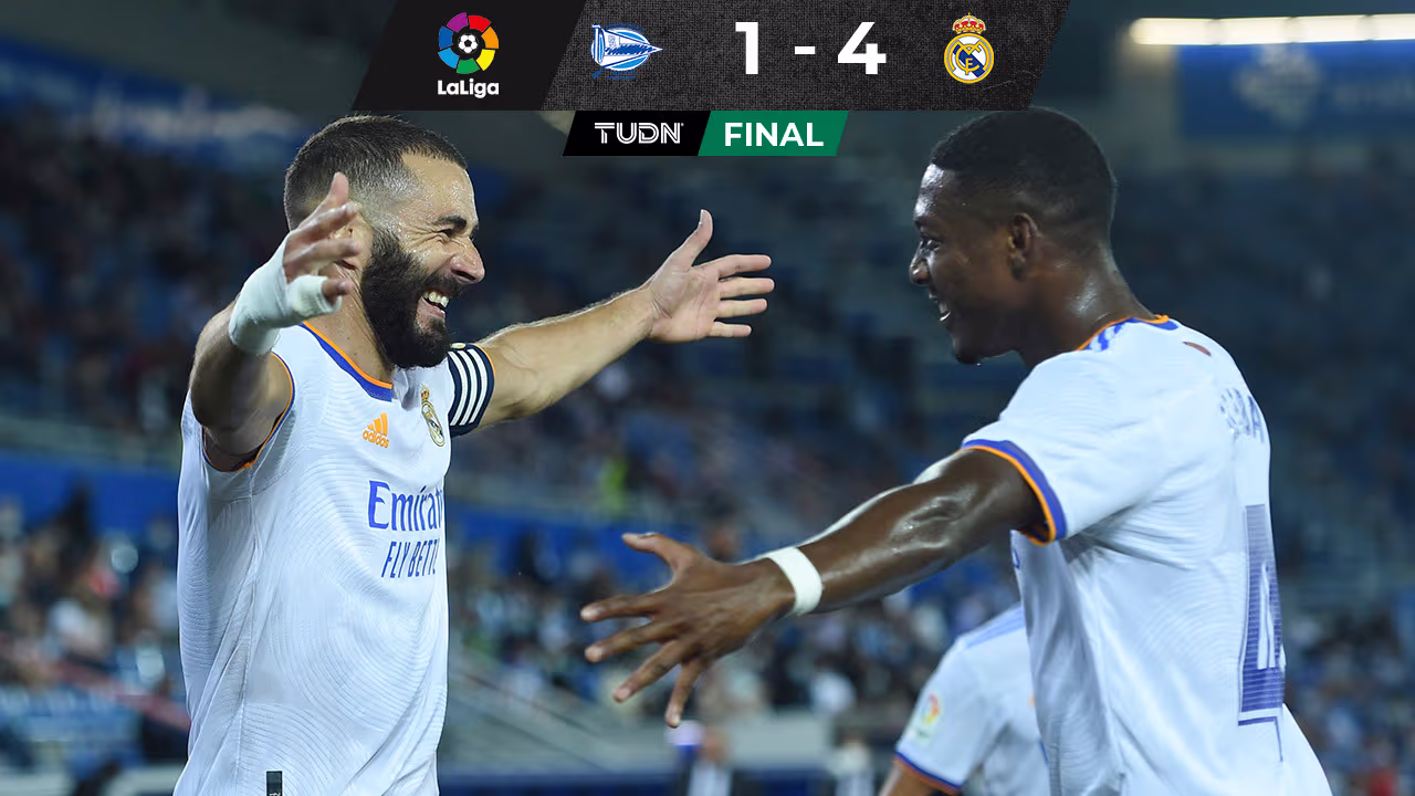 Karim Benzema marca doblete y allana la victoria del Real Madrid sobre ...