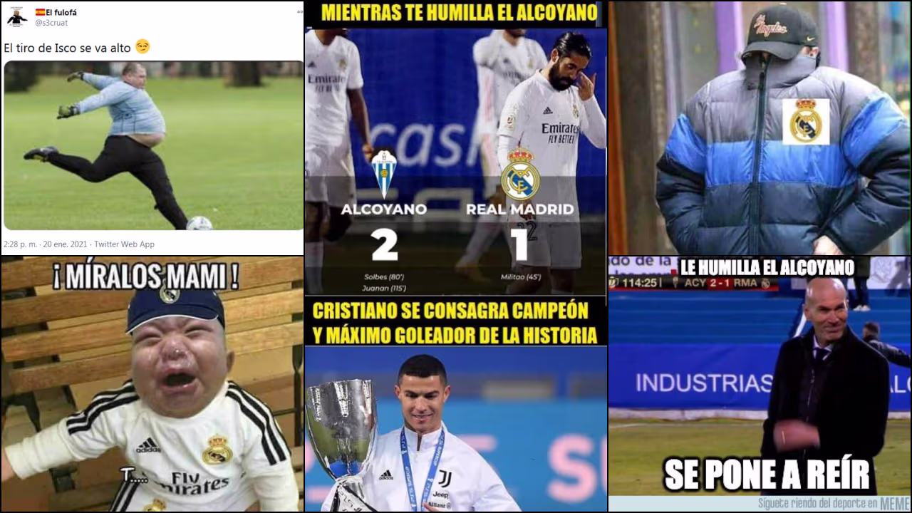 ¡Los memes destrozan al Real Madrid por caer ante Alcoyano! | TUDN La ...