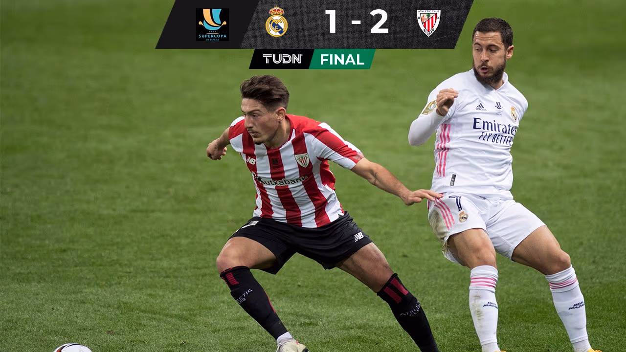 Athletic de Bilbao vence al Real Madrid y conquista la Supercopa de ...