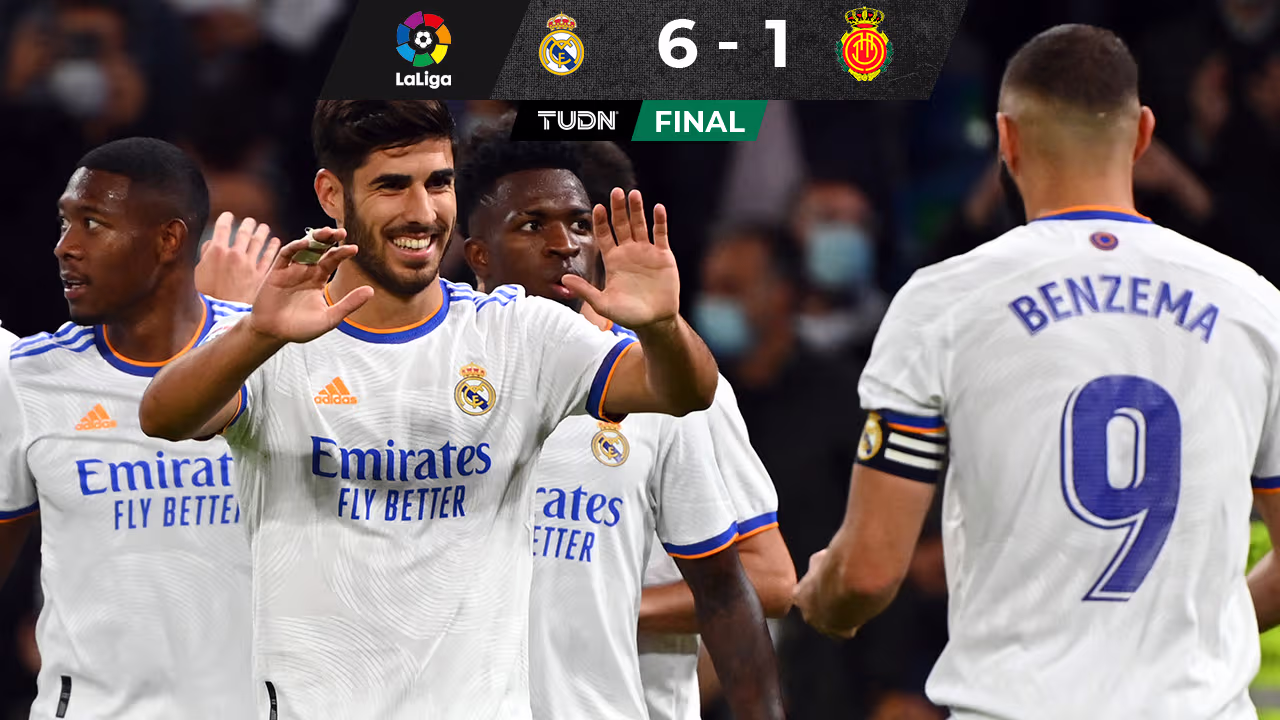 Real Madrid golea al Mallorca gracias a un triplete de Marco Asensio y ...