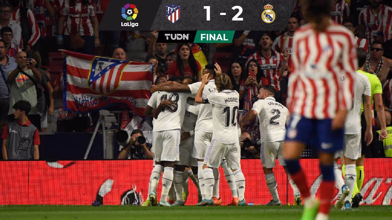 Real Madrid mostró su pegada y le ganó el derbi al Atlético de Madrid ...