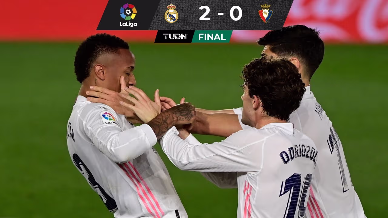 Real Madrid sigue en la pelea por el título a ritmo de samba | TUDN La ...