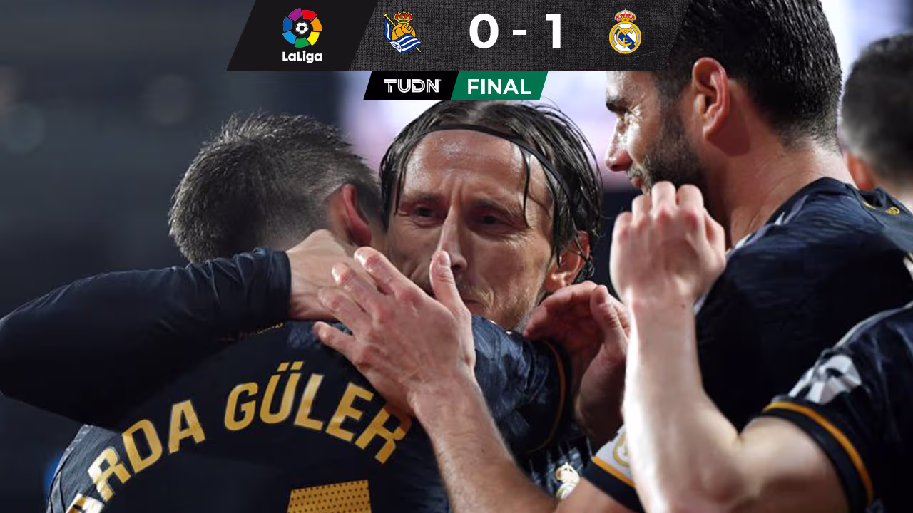 Real Madrid sigue imparable y ahora derrota a la Real Sociedad | TUDN ...