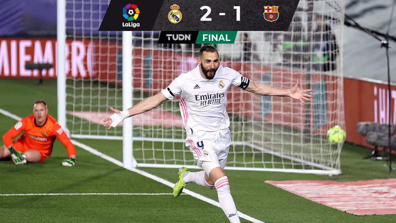 Real Madrid venció al Barcelona en el Clásico y es nuevo líder de ...
