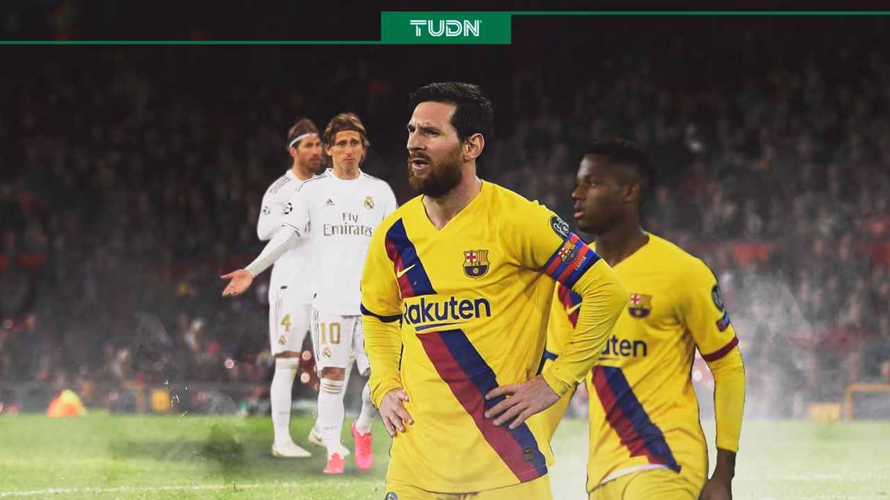 Real Madrid y Barcelona llegan al Clásico de España sin victoria en la ...