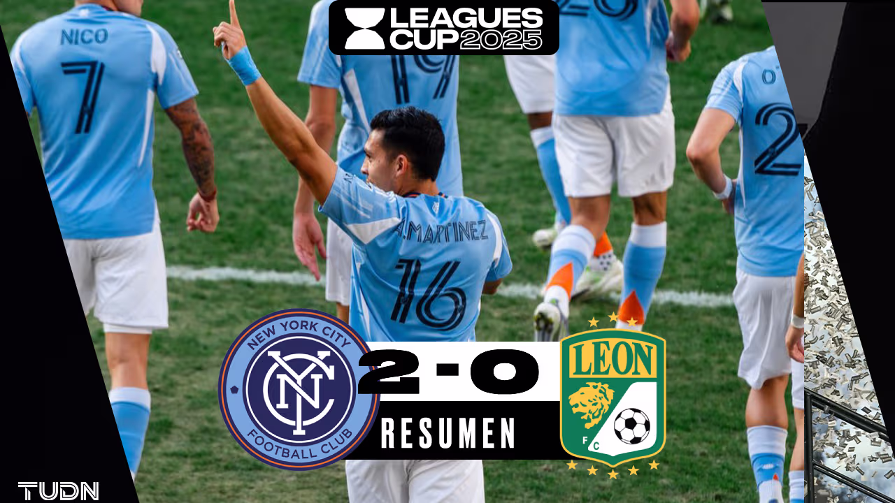 Resultado, goles y resumen: New York City FC vs. León de Leagues Cup ...