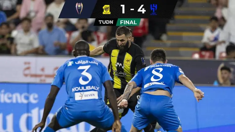 Karim Benzema loses the Saudi Super Cup Final with Al-Ittihad against Al-Hilal |  TUDN Arab League