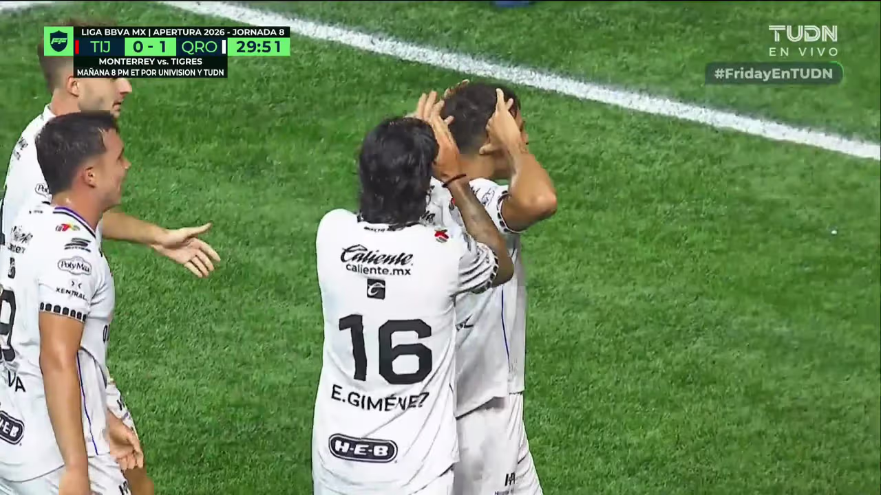 Consulta el canal del partido correspondiente a la octava jornada del futbol mexicano a disputarse en el Estadio Caliente