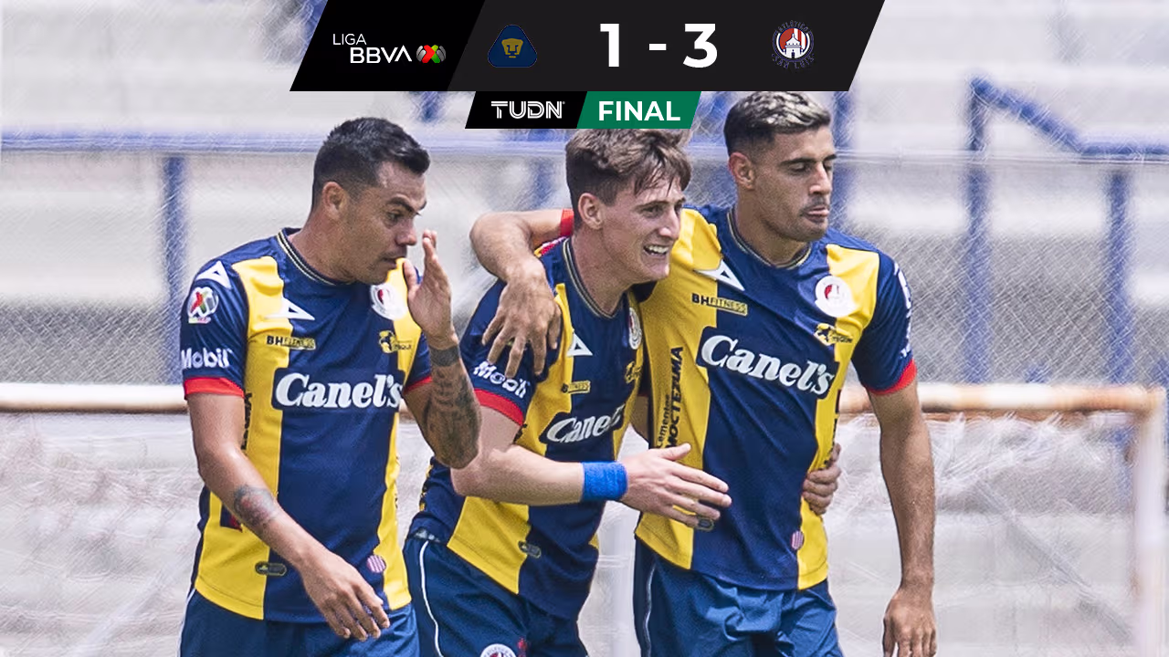 Apertura 2021: Pumas cae ante Atlético de San Luis y ya suma seis ...