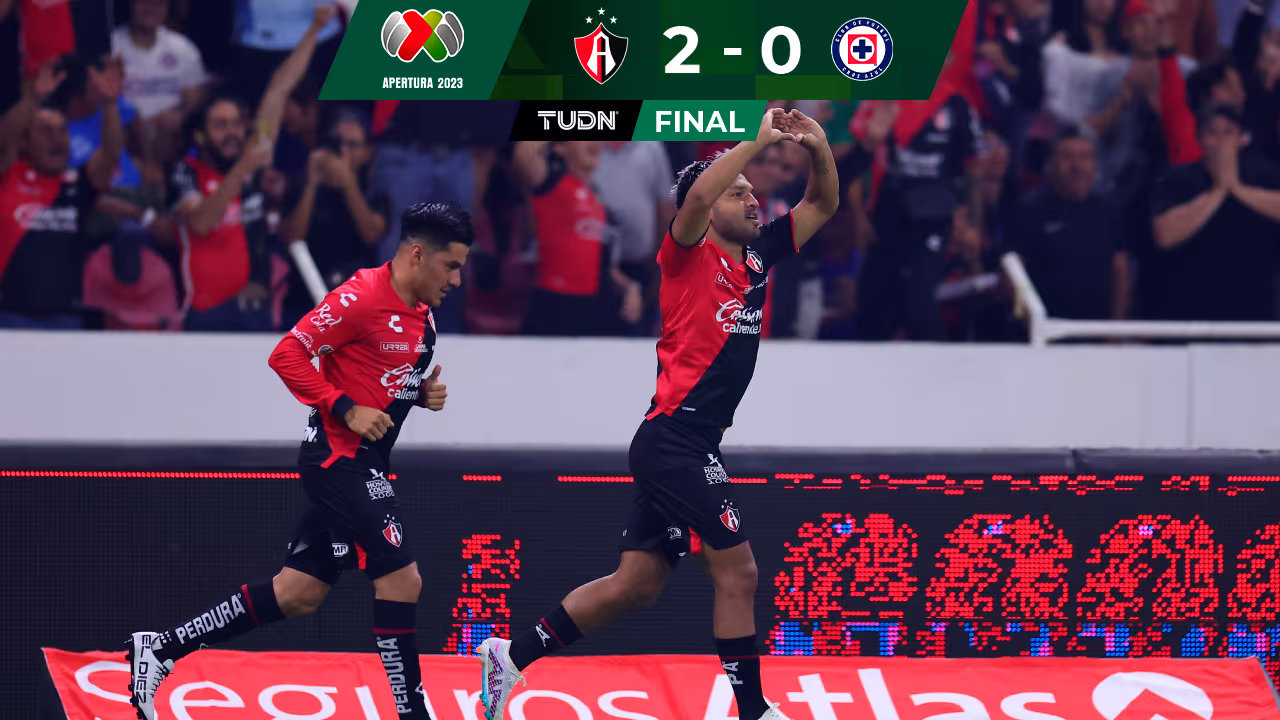 Atlas vence a Cruz Azul en la Jornada 1 del Apertura 2023 | TUDN Liga ...