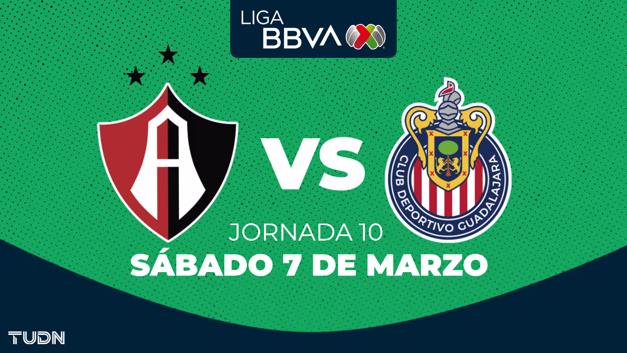 Atlas vs. Guadalajara: horario y dónde ver el partido de la Jornada 10 ...