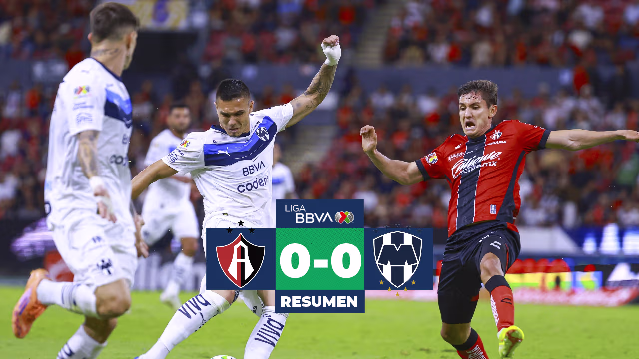 Atlas vs. Monterrey: goles, resultado y resumen del partido de la ...