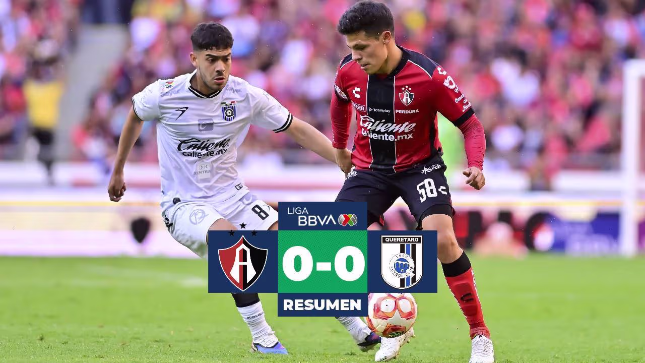 Atlas y Querétaro no se hacen daño en el estadio Jalisco | TUDN Liga MX ...