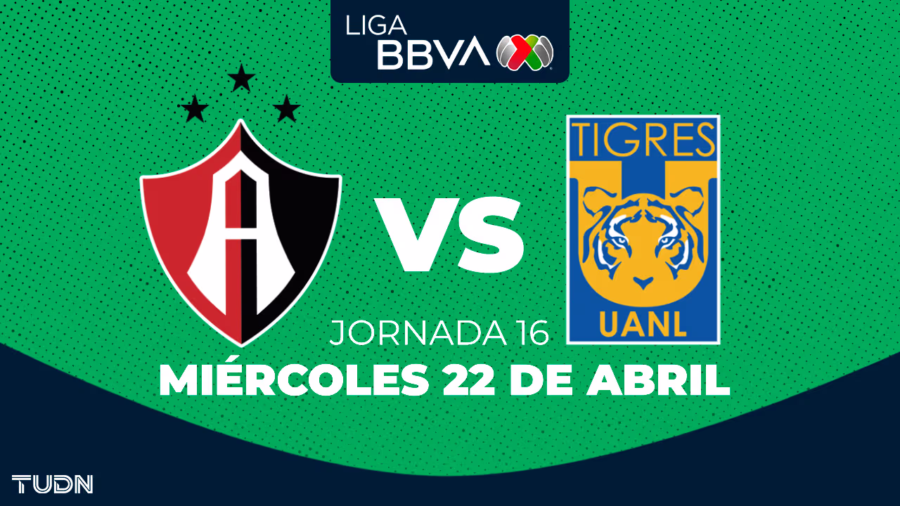 Atlas vs. Tigres | Horario y dónde ver el partido de la Jornada 16 del ...