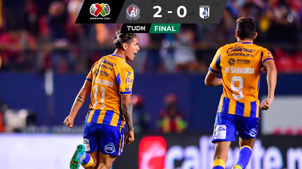 Atlético de San Luis pinta el Clásico de la 57 de auriazul | TUDN Liga ...