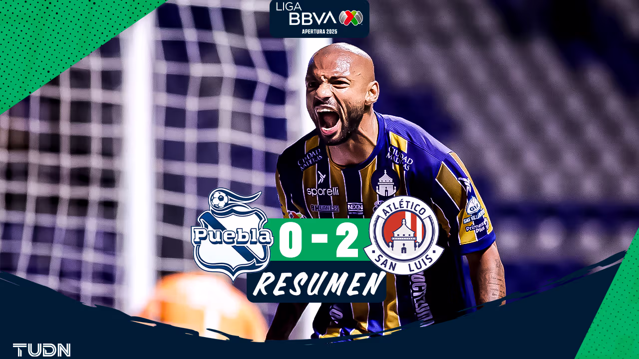 ¡Atlético de San Luis 'sepulta' al Puebla en el Cuauhtémoc! | TUDN Liga ...