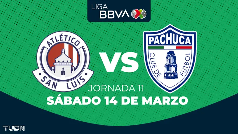 Atlético de San Luis vs. Pachuca: schedule and where to watch the match on Matchday 11 of the Liga MX Clausura 2026 | TUDN Liga MX