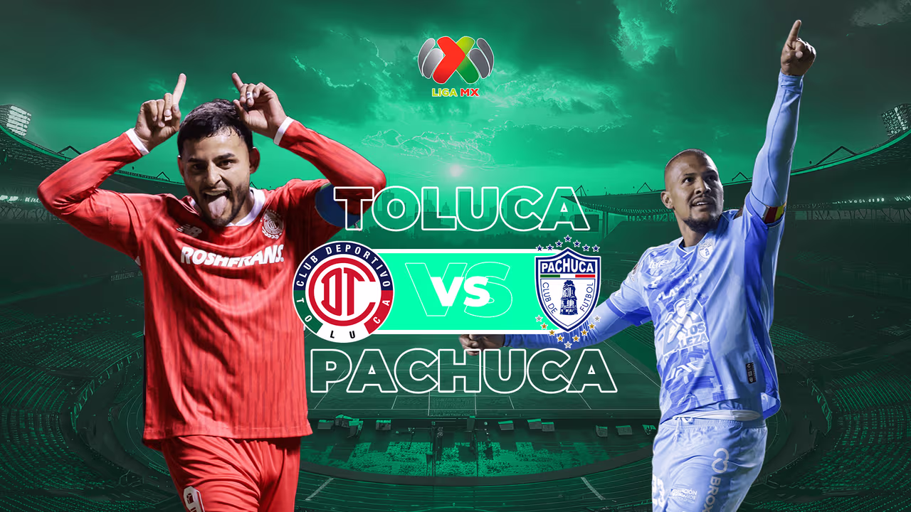 ¡Buen juego! Así puedes ver el Toluca vs. Pachuca de la Jornada 13 ...