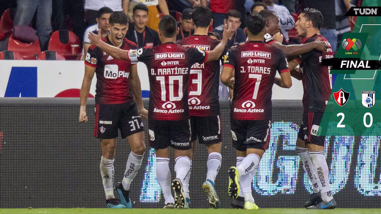 Con autogol incluido, Atlas le pega al Querétaro en el Jalisco | TUDN ...