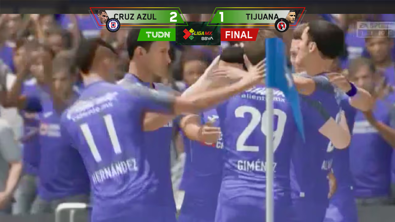Cruz Azul gana sus primeros puntos de la eLiga MX ante Tijuana | TUDN ...