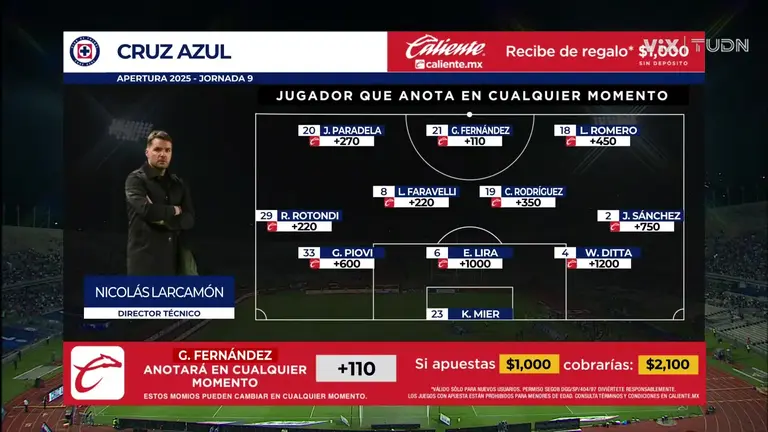 CRUZ AZUL VS FC JUAREZ visual data 5